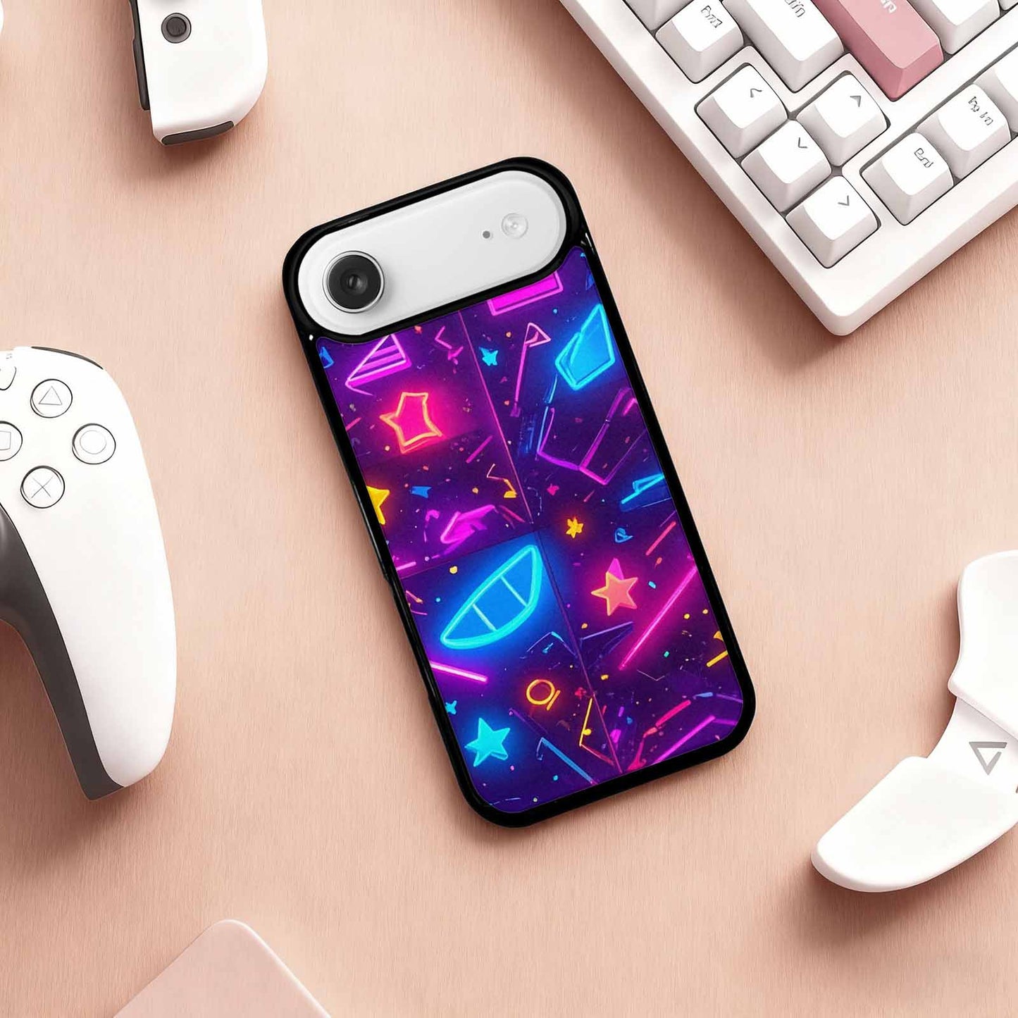 iPhone 17 Air Case — Retro Motif Retro Motifs Pattern Retro, Custom Made Phone Cover