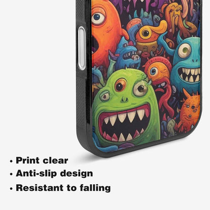 iPhone 16 Plus Case — Monsters General Cartoon Monst, Custom Made Phone Cover