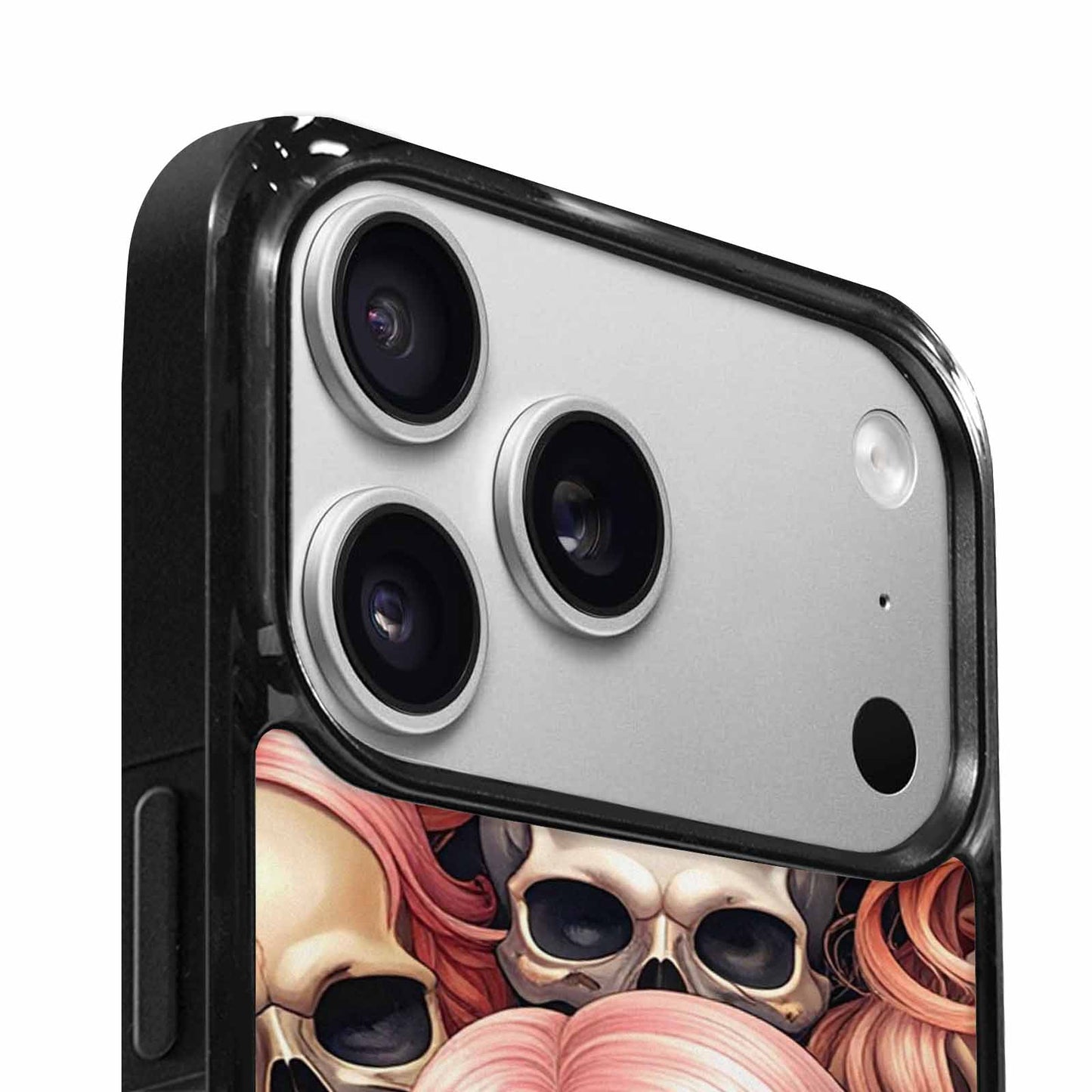 iPhone 17 Pro Case — Skull Dark Art Gothic Print Gothic, Personalized Phone Case