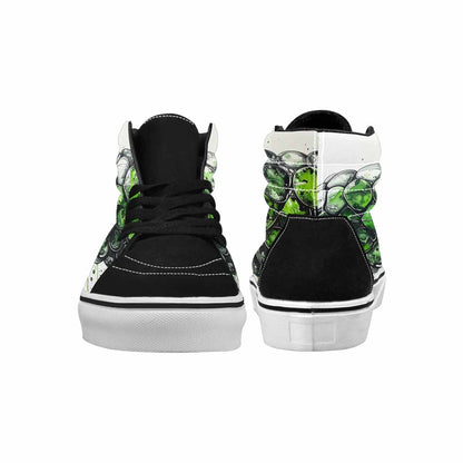 MEN'S Reptile Scale High Top Canvas Dreamlike Shoes