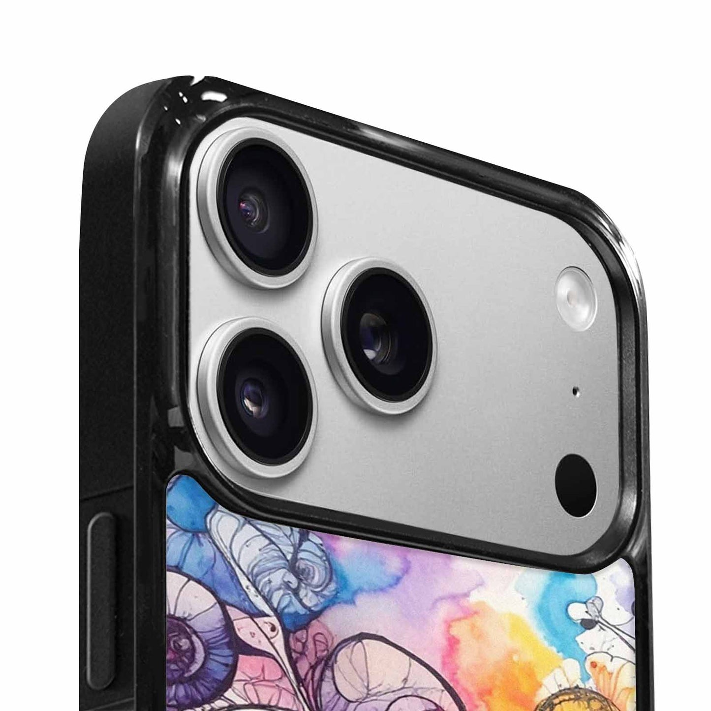 iPhone 17 Pro Max Case — Tie Dye Swirls (black Tie Dye, Custom Phone Case