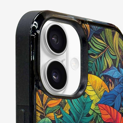 iPhone 16 Case — Toucan Jungle Toucan Jungle Pattern Hundreds, Custom Art Phone Cover