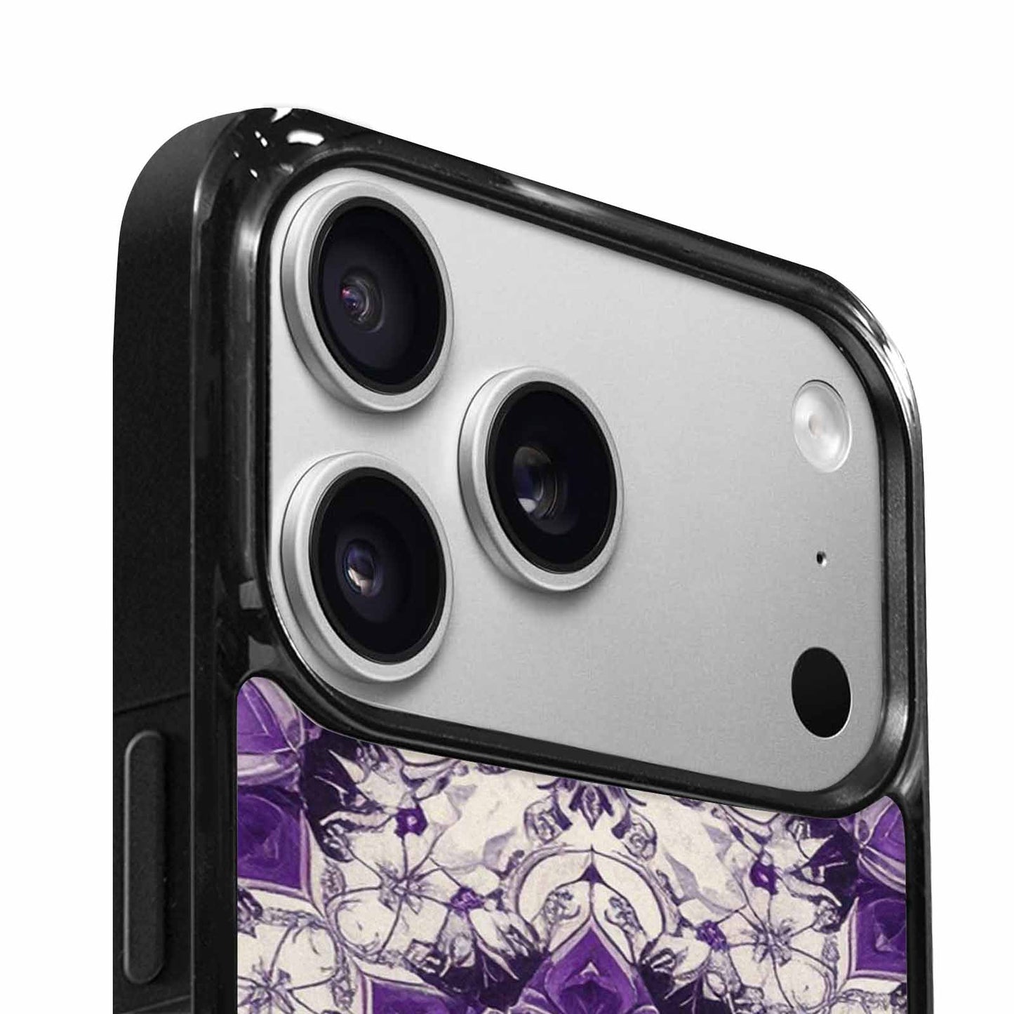 iPhone 17 Pro Case — Small Mandala Pattern Randomly Varying Floral, Personalized Phone Case