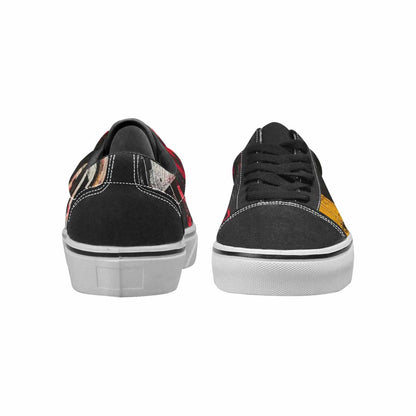 WOMEN'S Liminal Space Fragment Lace-Up Canvas Dreamcore Shoes