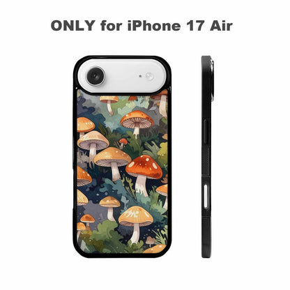 iPhone 17 Air Case — Mushrooms Camomushrooms Patter Ywj Camo, Custom Made Phone Cover