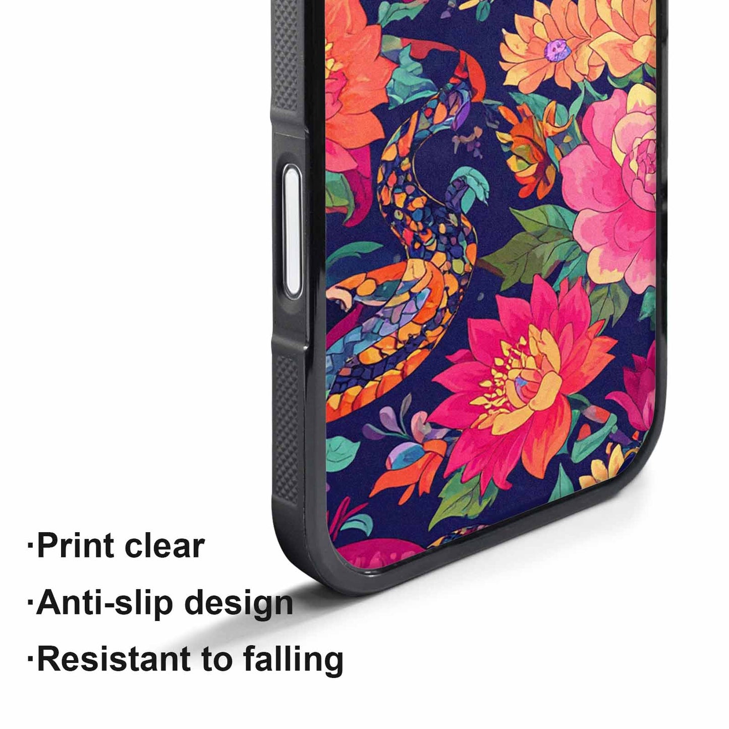 iPhone 17 Air Case — Snakes Print Floral Seamless Pattern Floral, Custom Made Phone Cover