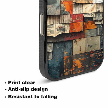 iPhone 16 Pro Case — Distressed Grunge Texture Pattern Hundreds Of, Personalized Phone Case