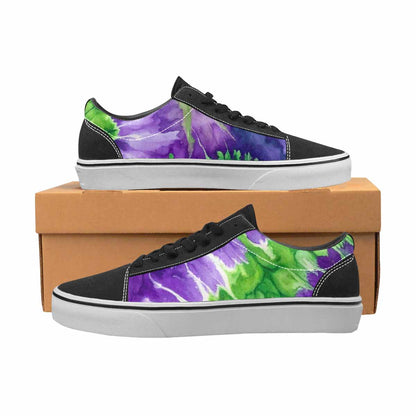 WOMEN'S Tie Dye - Canvas Lace-Up Cottagecore Sneakers