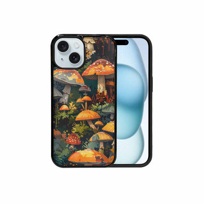 iPhone 15 Case — Mushrooms Camomushrooms Patter, Custom Phone Case