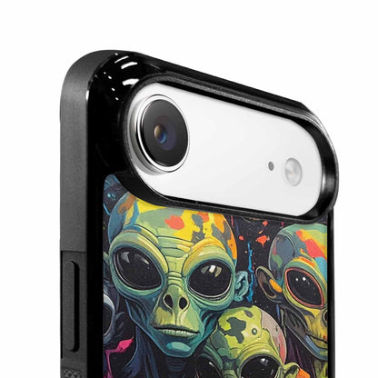iPhone 17 Air Case — Aliens Camo Aliens Pattern Hundreds Alien, Original Design Phone Case