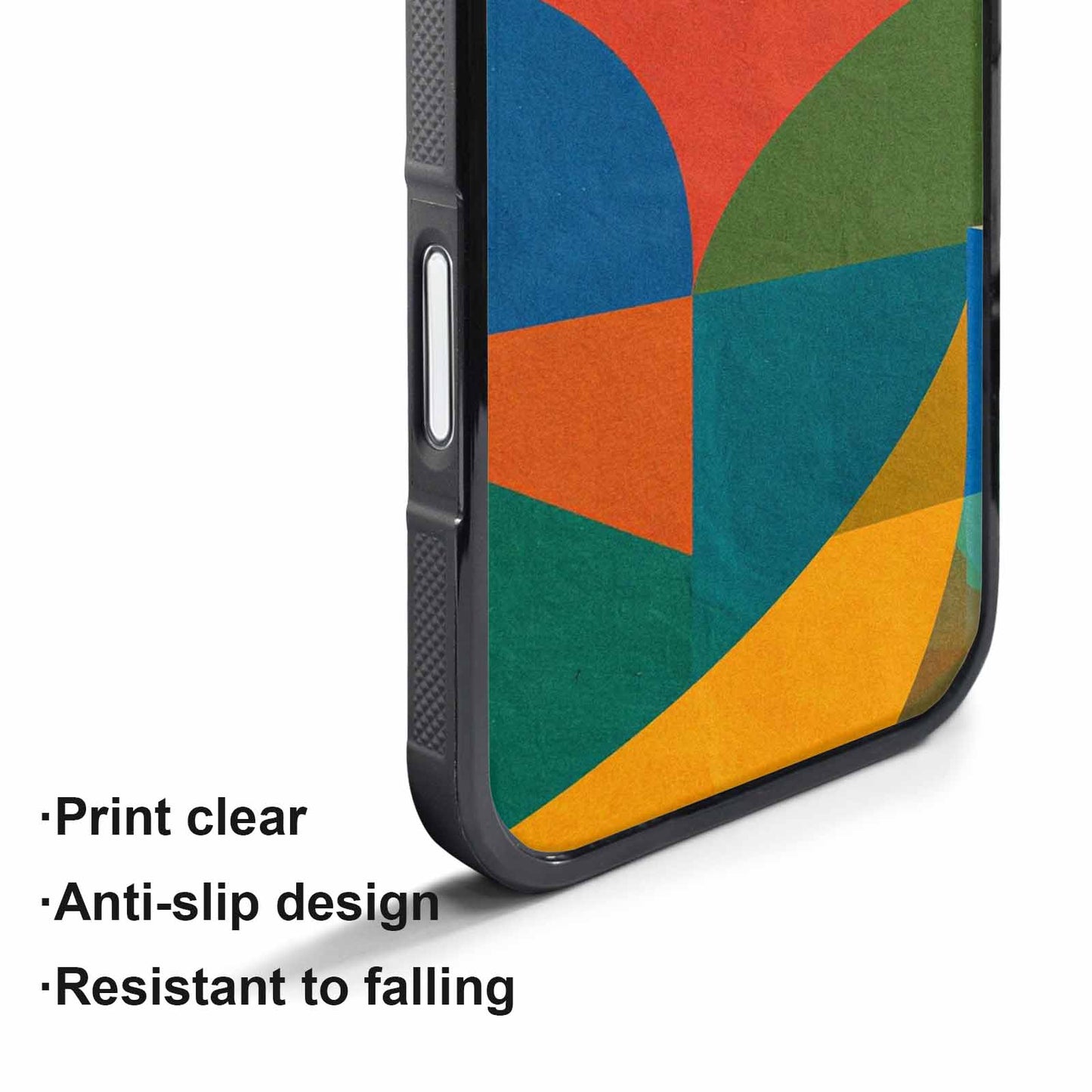 iPhone 17 Pro Max Case — Memphis Art Pattern (1) Retro Vintage, Original Design Phone Case