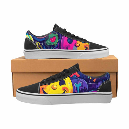 WOMEN'S Funny Looking Cartoon Canvas Lace-Up Cottagecore Sneakers