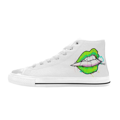 MEN'S Cc Mouth Joint Men’S High Top Canvas Vivid Custom Shoes