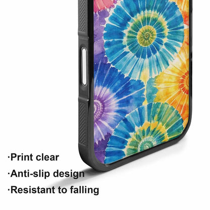 iPhone 17 Case — Small Tie Dye Swirl Tie Dye, Custom Made Phone Cover