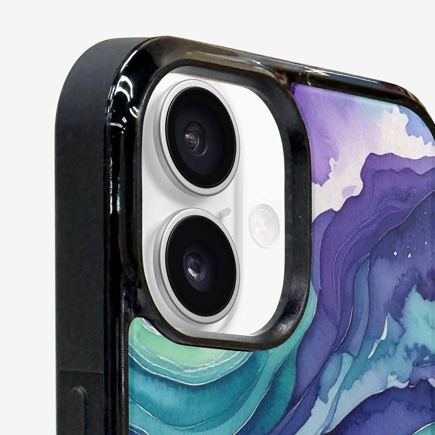 iPhone 16 Plus Case — Galaxy Aurora Nebula, Custom Print Case Cover