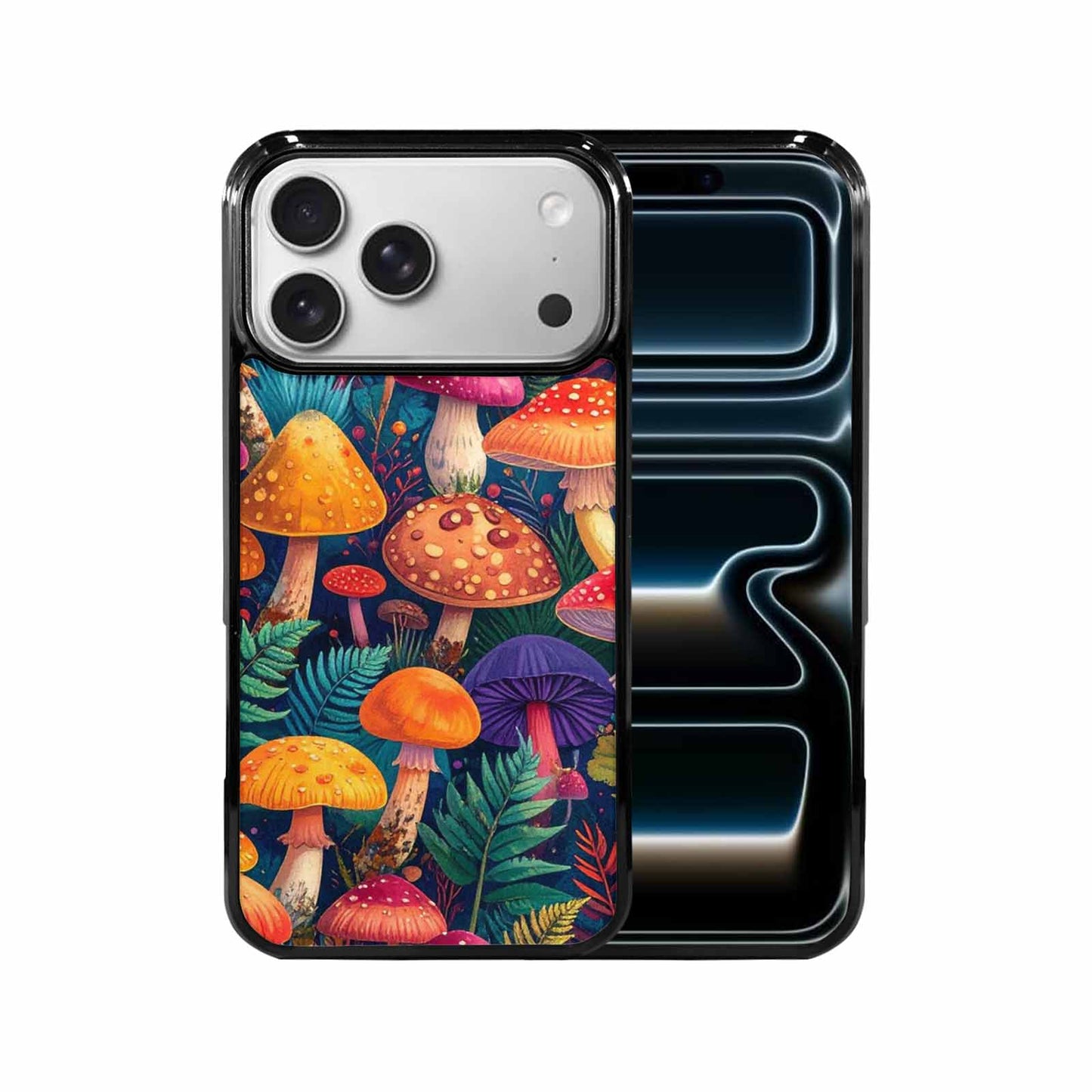 iPhone 17 Pro Max Case — Mushrooms Botanicalmushrooms P Npq Floral, Customized Protective Case