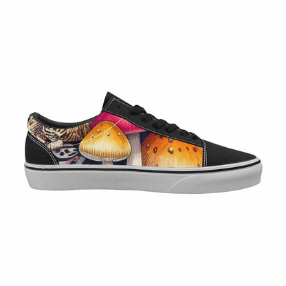 WOMEN'S Mushrooms Lace-Up Canvas Vivid Sneakers