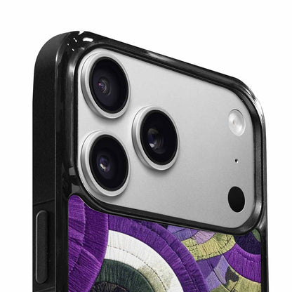 iPhone 17 Pro Case — Vivid Camo Genderqueer Pride Camo, Original Design Phone Case