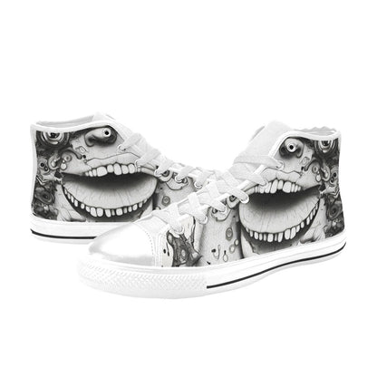 MEN'S Freestyle Horror Men’S High Top Canvas Cottagecore Shoes
