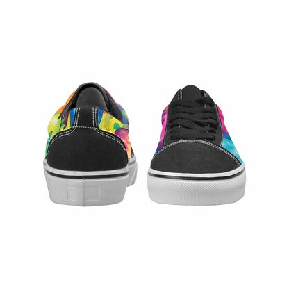 WOMEN'S Smiley Facessmiley Faces  Lace-Up Canvas Dreamcore Shoes