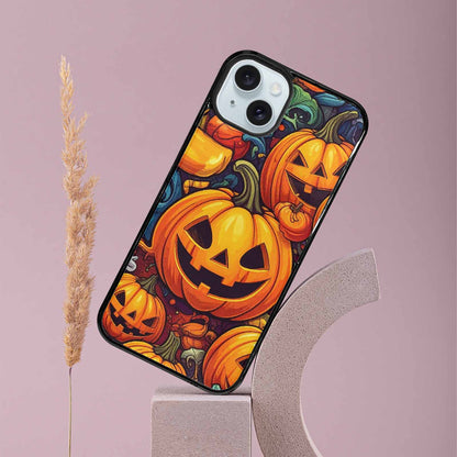 iPhone 15 Plus Case — Halloween Witches Ghouls, Custom Art Phone Cover