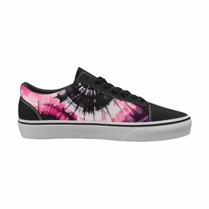 WOMEN'S Tie Lace-Up Canvas Wallpaper Art Sneakers