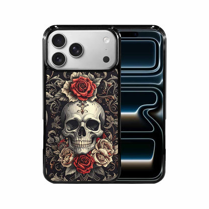 iPhone 17 Pro Max Case — Skull Dark Art Gothic Print Gothic, Custom Printed Phone Case