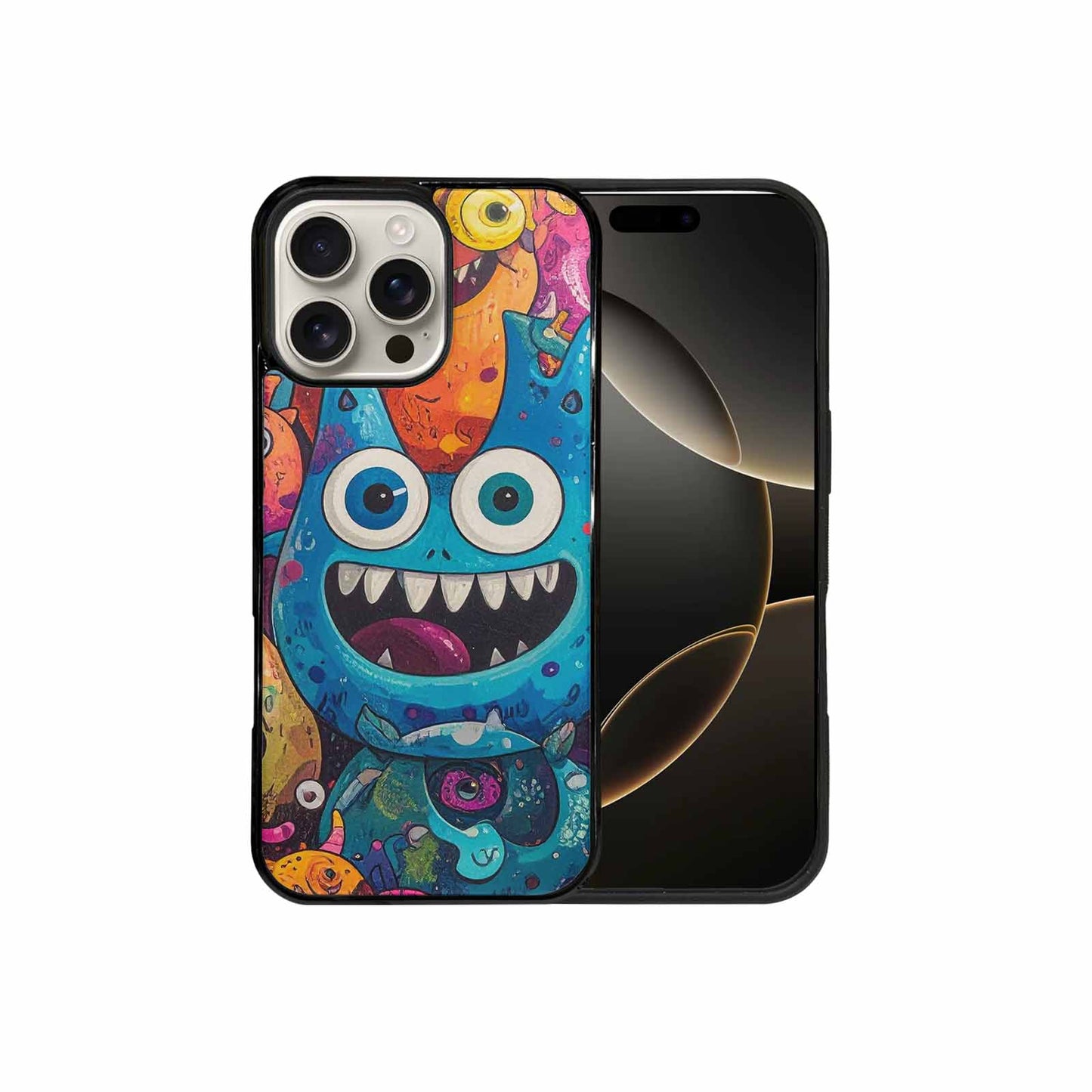 iPhone 16 Pro Max Case — Goofy Cartoon Monster, Custom Designed Case Cover