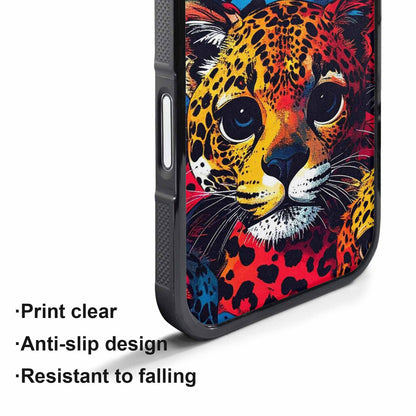 iPhone 17 Pro Max Case — Leopard Print Skull Seamless Gothic Skulls, Personalized Phone Case