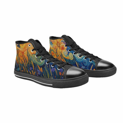WOMEN'S Blend All Versions High Top Canvas Cottagecore Shoes