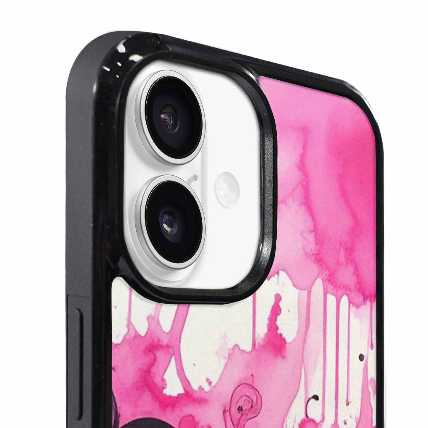 iPhone 17 Case — Tie Dye Swirls Black Tie Dye, Custom Phone Case