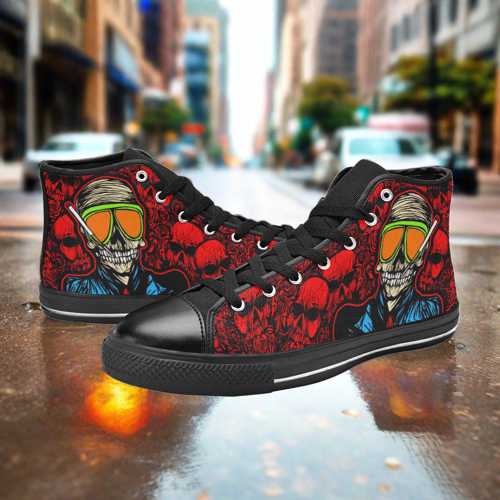 Skull Red Men - Freaky Shoes®