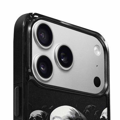 iPhone 17 Pro Max Case — Skull Dark Art Gothic Print Gothic, Custom Phone Case