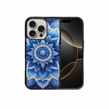 iPhone 16 Pro Case — Mandala Bohemian Print Edge To Edge, Custom Designed Case Cover