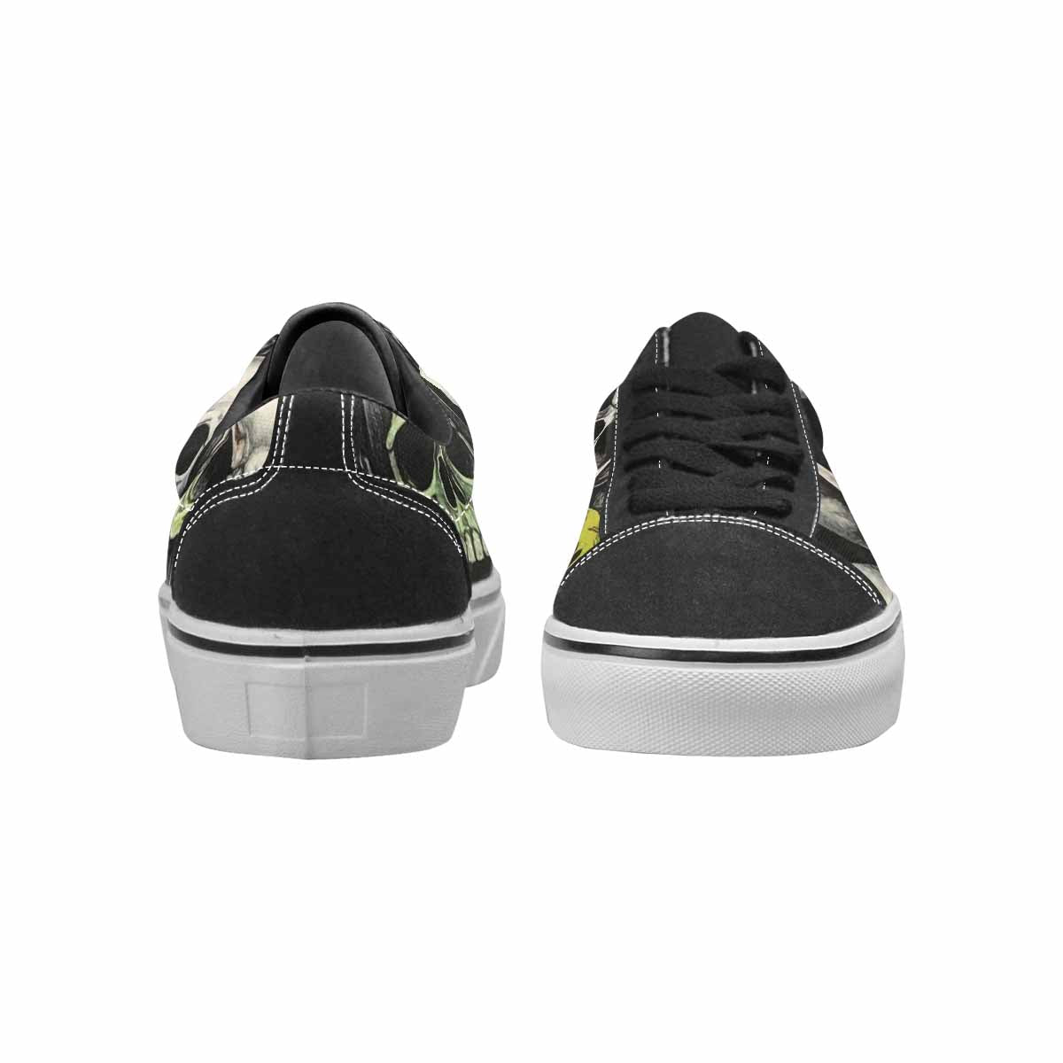 WOMEN'S Rainbow From Skull S Lace-Up Canvas Dreamlike Shoes