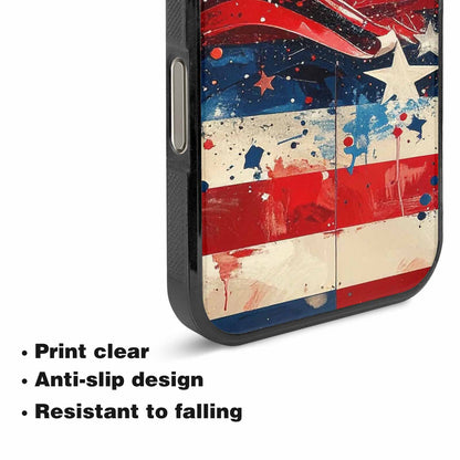 iPhone 16 Pro Case — Patriotic Stars And Stripes American Stars, Unique Phone Case Design