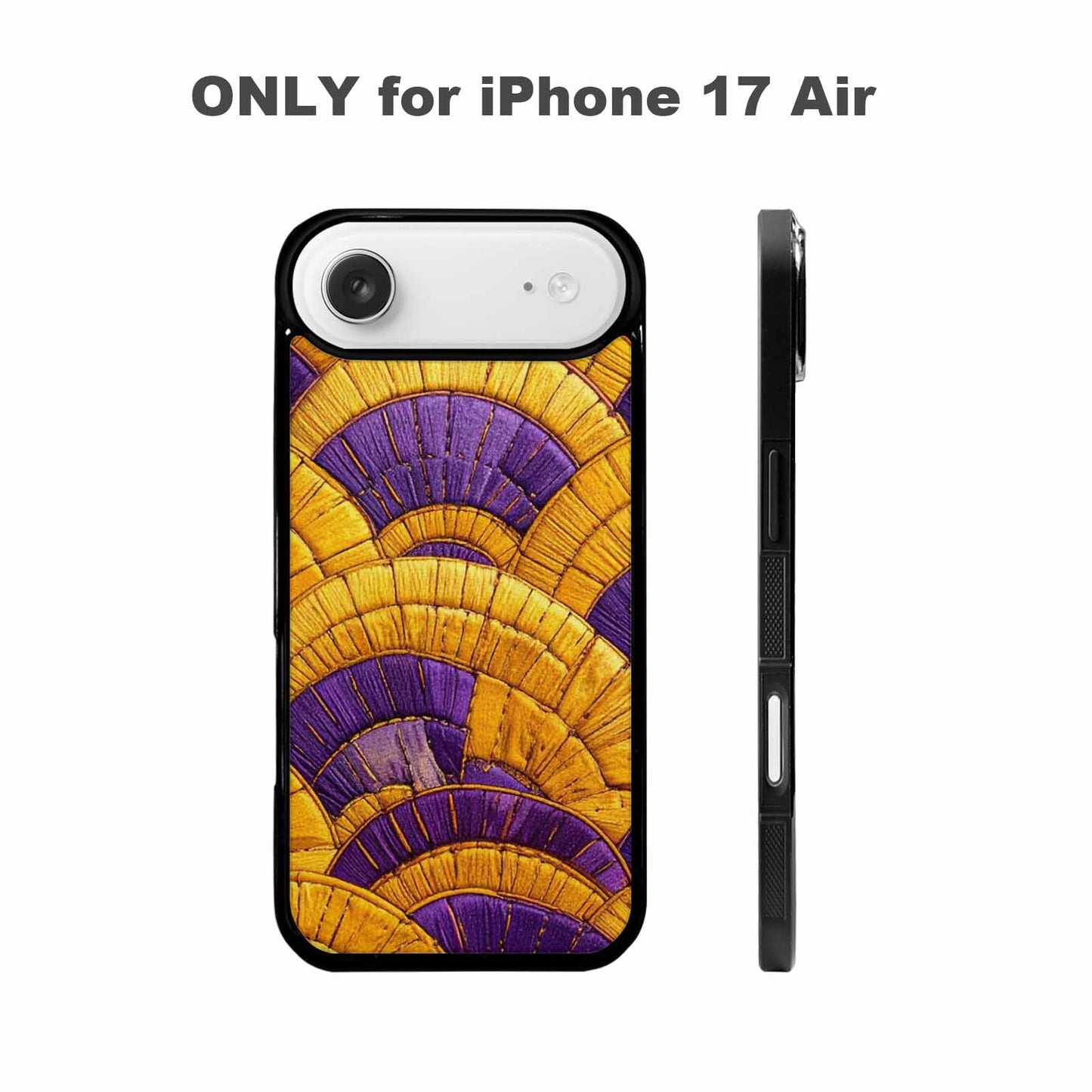 iPhone 17 Air Case — Vivid Camo Intersex Pride Camo, Custom Art Phone Cover
