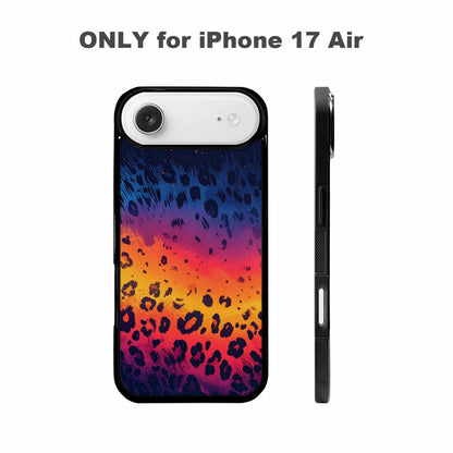 iPhone 17 Air Case — Leopard Print Gradient Animal Print, Personalized Phone Case