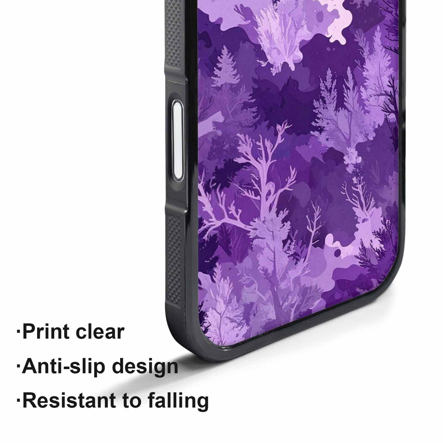 iPhone 17 Pro Case — Small Military Camouflage Blotch Pattern Camo, Original Design Phone Case
