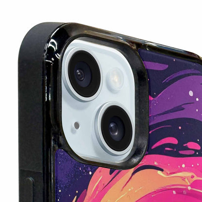 iPhone 15 Case — Love Wins Galaxy Seamless Pattern Vibrant, Custom Designed Case Cover