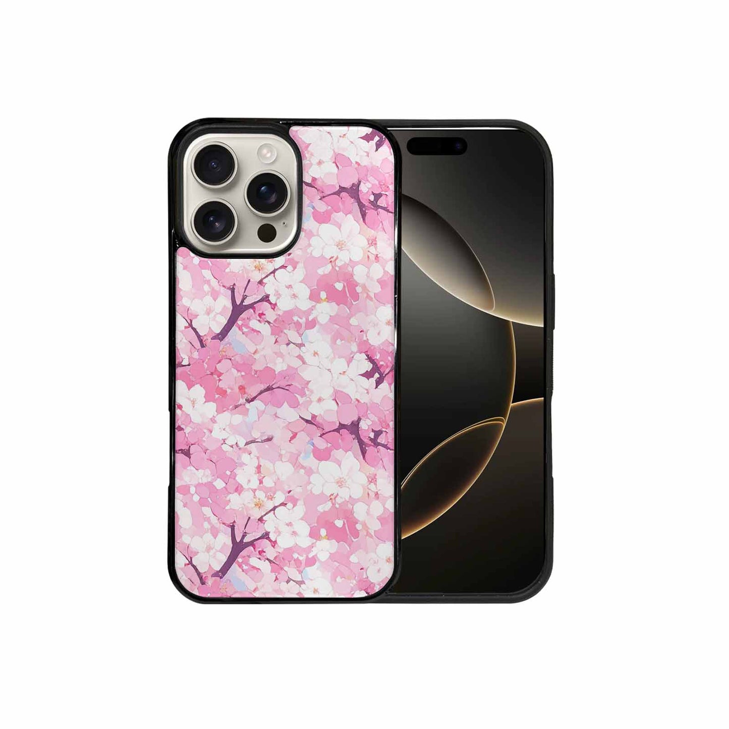 iPhone 16 Pro Max Case — Cherry Blossom Branch Cherry Blo Cfc, Customized Protective Case