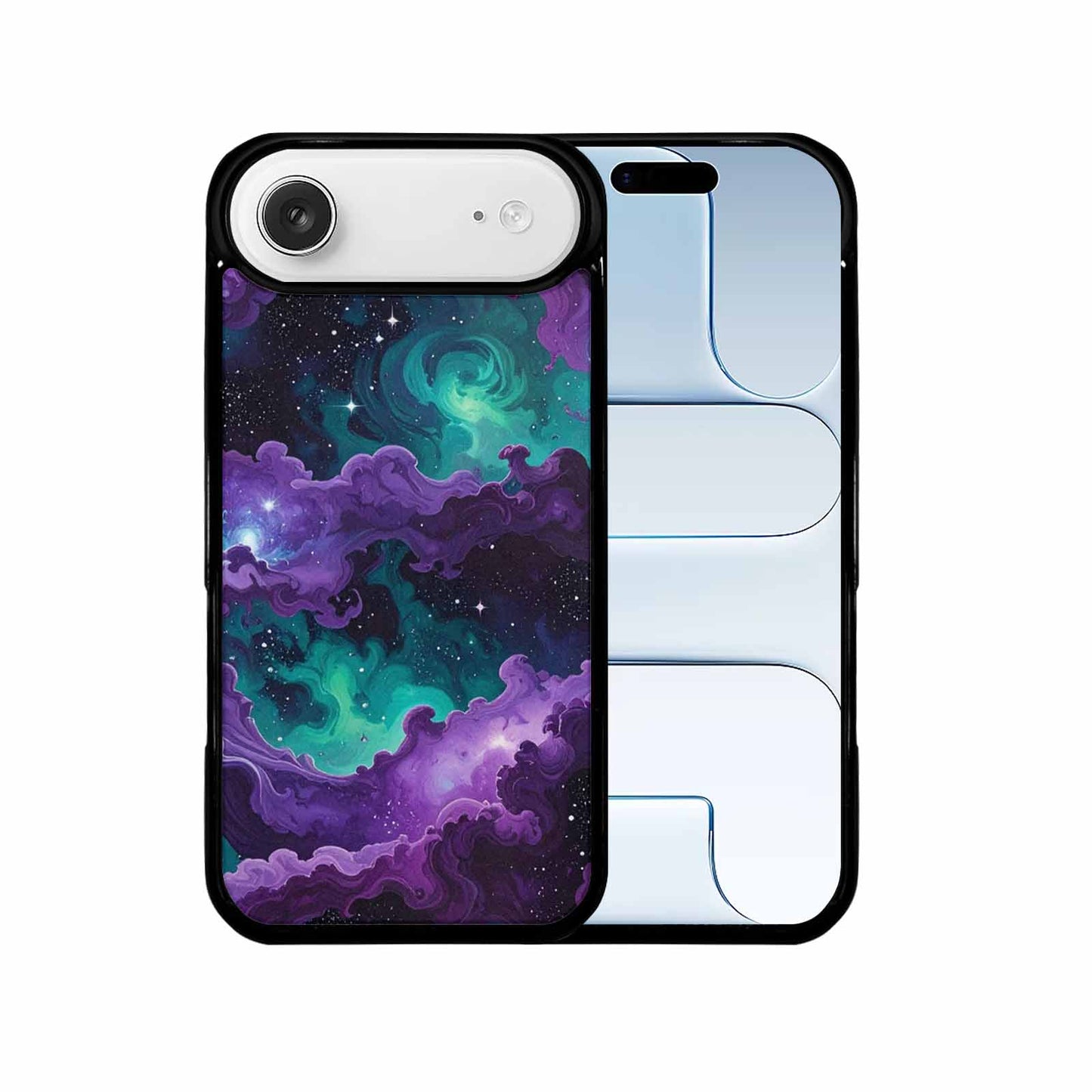 iPhone 17 Air Case — Seamless Tileable Pattern Of Swirling Galaxy, Custom Made Phone Cover