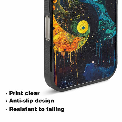 iPhone 15 Pro Max Case — Yin Yang Yin And Yang Symbol, Custom Art Phone Cover