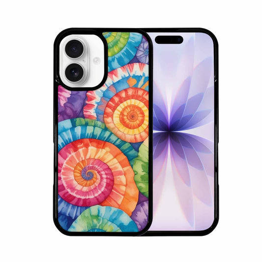 iPhone 17 Case — Tie Dye Swirls Tie Dye, Customized Protective Case