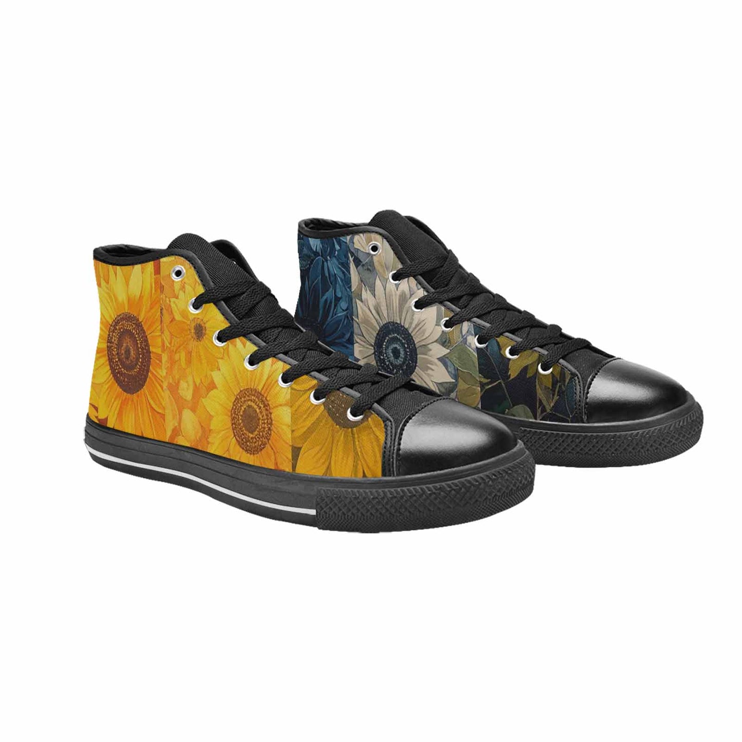 WOMEN'S Blend Melt Them High Top Canvas Aesthetic Custom Shoes