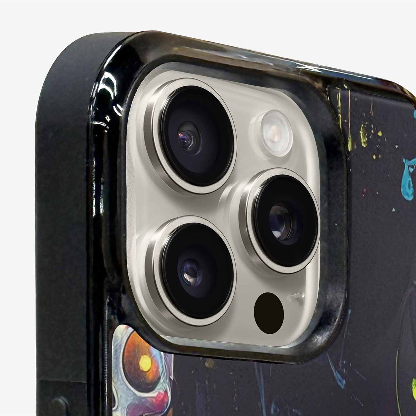 iPhone 15 Pro Max Case — Radioactive Ghost Bunny Skull Sm Onf, Unique Phone Case Design