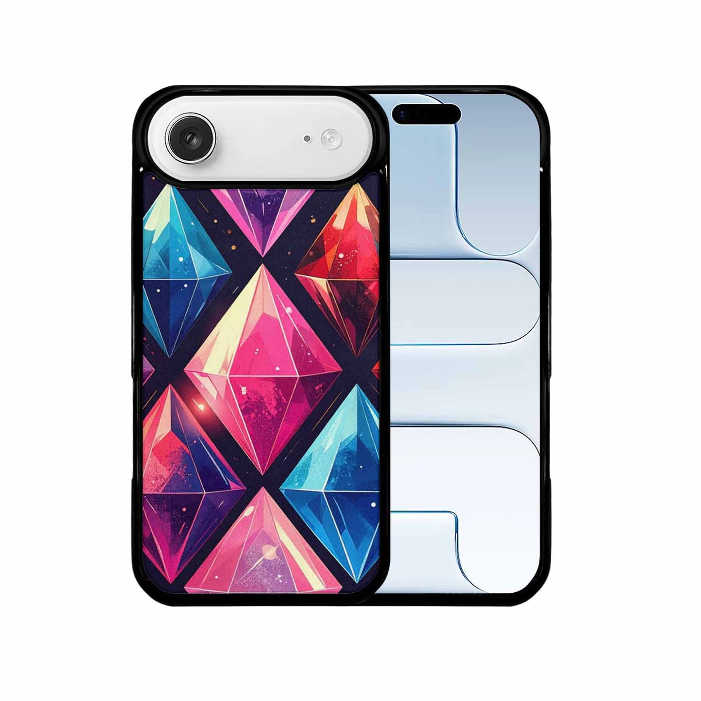 iPhone 17 Air Case — Vintage Summer Diamond Retro Vintage, Custom Print Case Cover