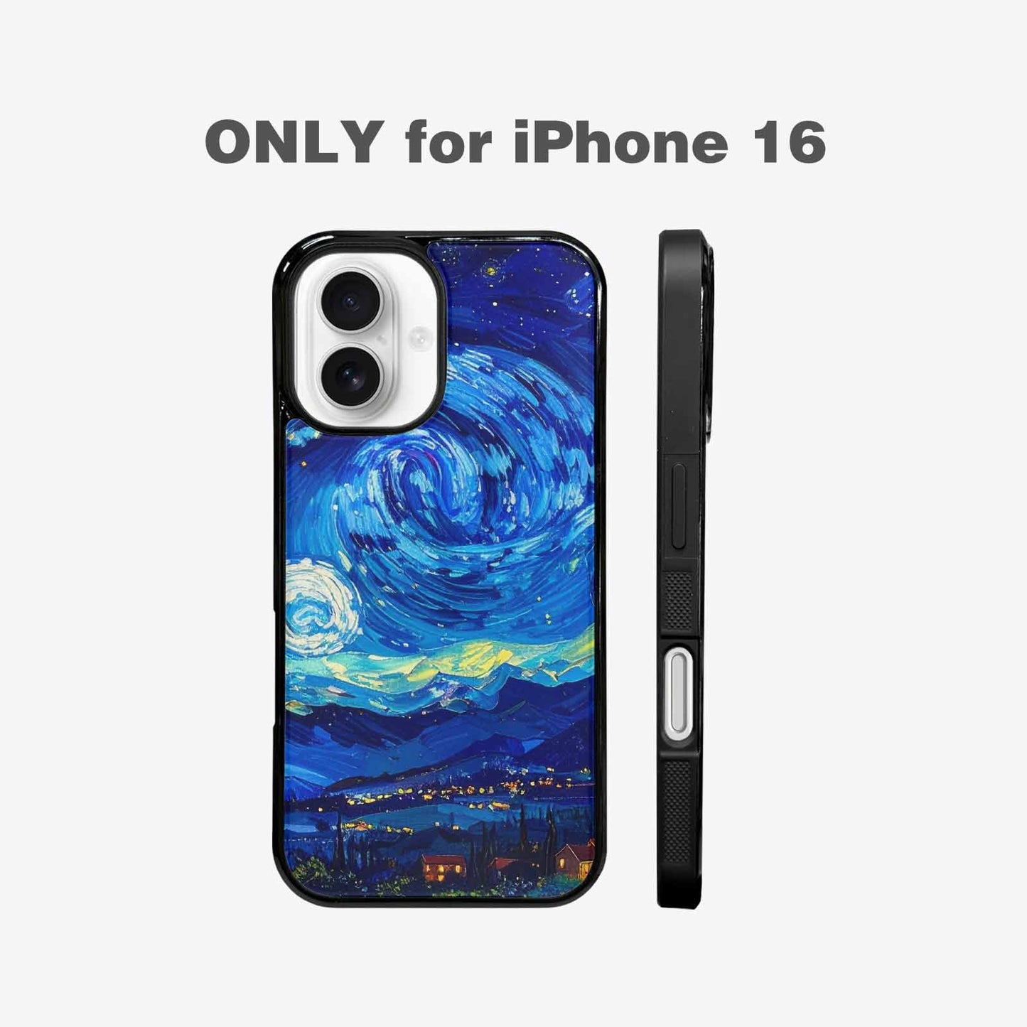 iPhone 16 Case — Starry, Custom Art Phone Cover