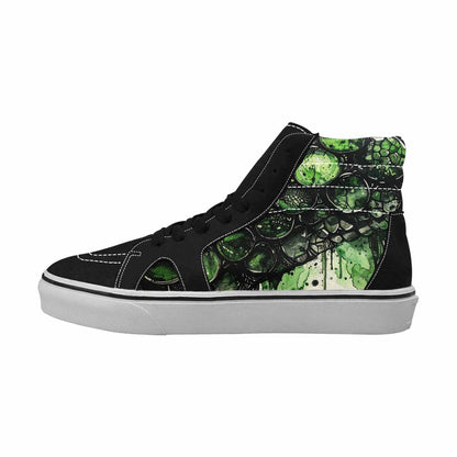 MEN'S Reptile Scale High Top Canvas Surreal Shoes