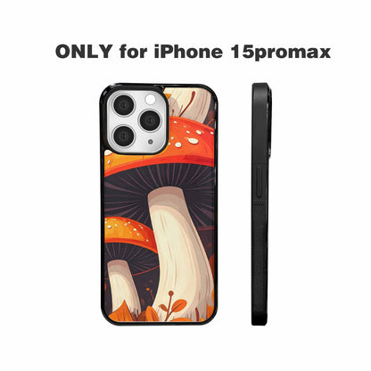 iPhone 15 Pro Max Case — Bold Autumn Mushroom Bold Autumn Mushroom, Original Design Phone Case